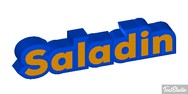 Saladin Effetto testo