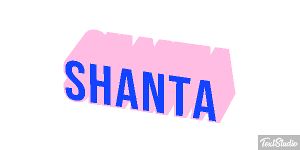 Shanta Text effect