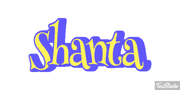 Shanta Text effect