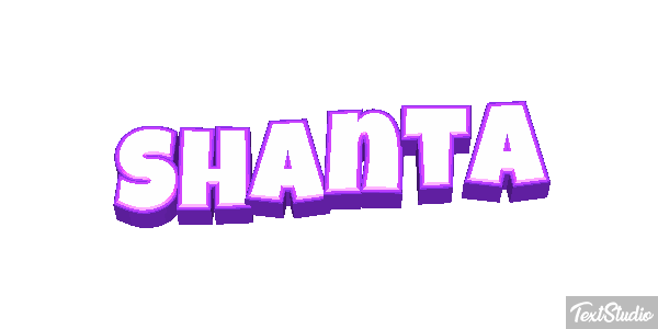 Shanta Text effect