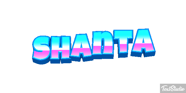 Shanta Text effect