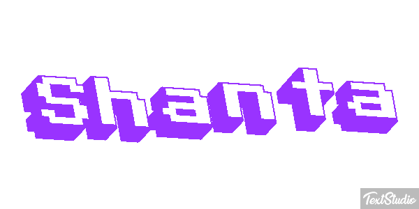 Shanta Text effect