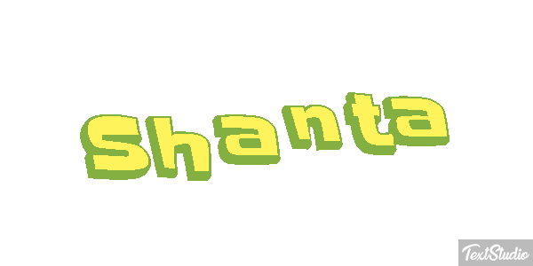 Shanta Text effect