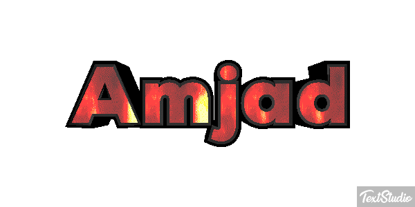 Amjad Text effect