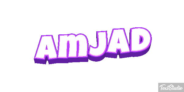 Amjad Text effect