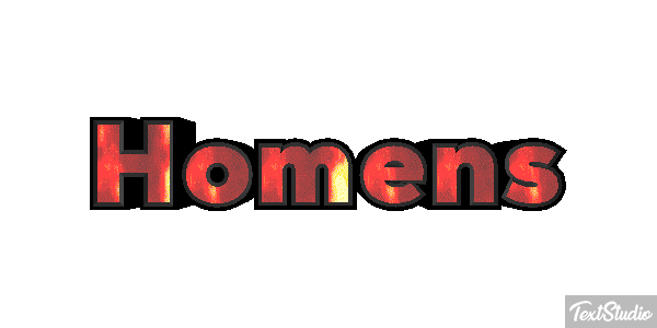 Homens Efecto de texto