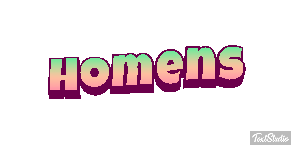 Homens Efecto de texto