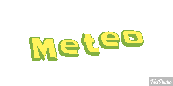 Meteo Effetto testo