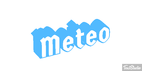 Meteo Effetto testo