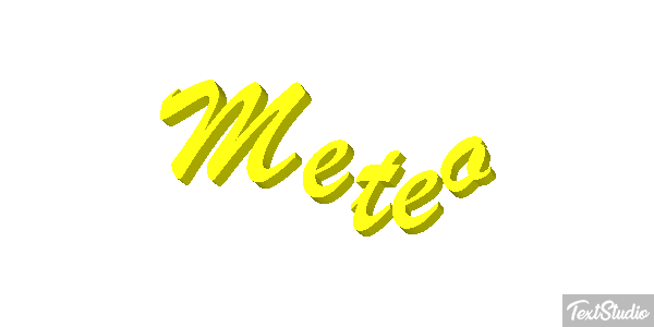 Meteo Effetto testo