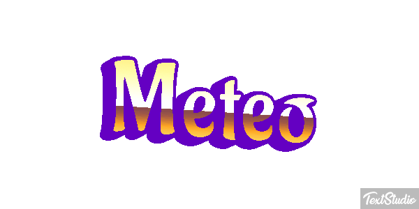 Meteo Effetto testo