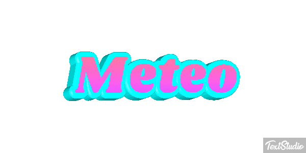 Meteo Effetto testo