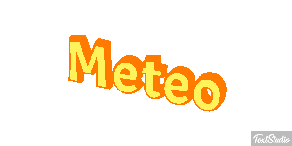 Meteo Effetto testo