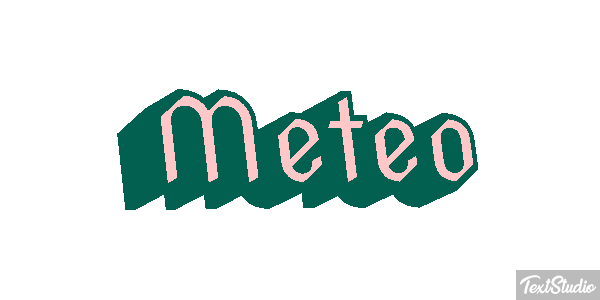 Meteo Effetto testo