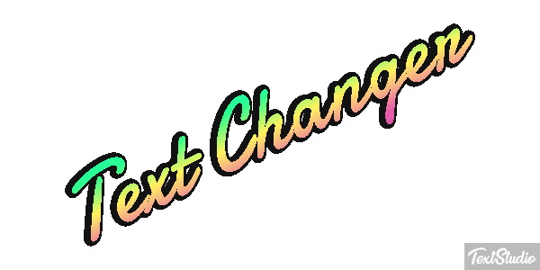 Text Changer Text effect