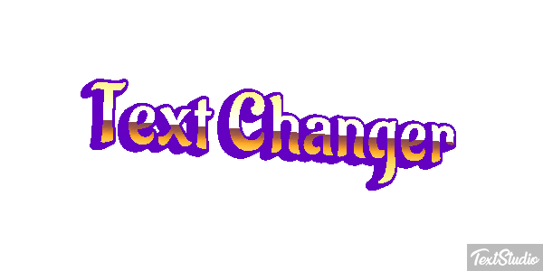 Text Changer Text effect