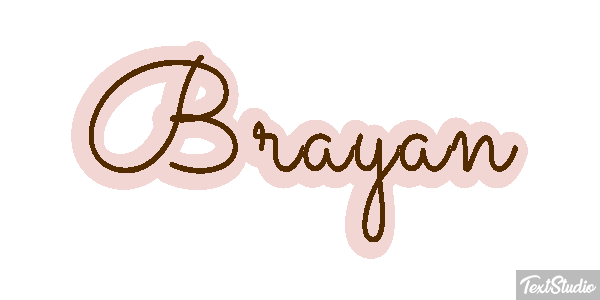 Brayan テキスト効果