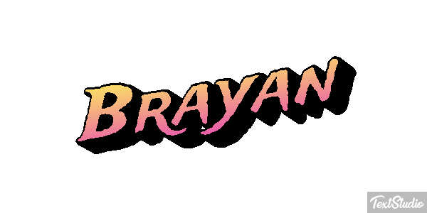 Brayan テキスト効果