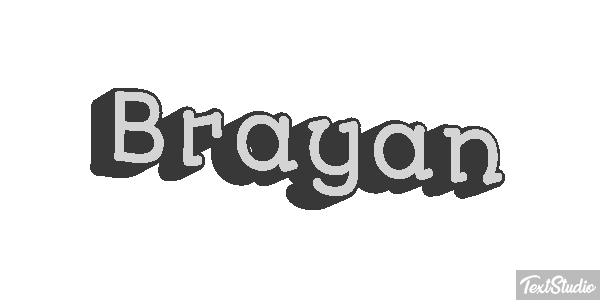 Brayan テキスト効果