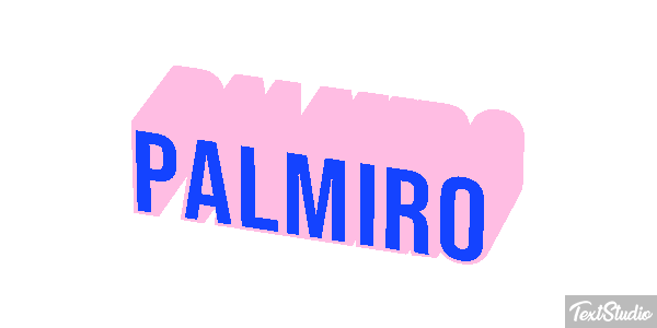Palmiro Effetto testo