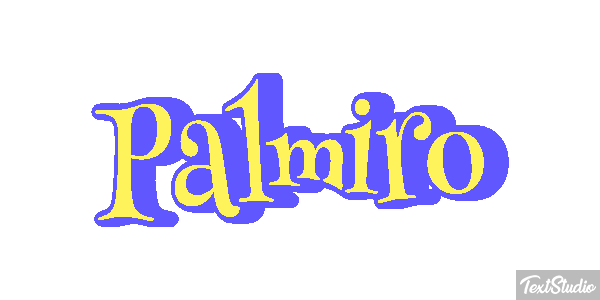 Palmiro Effetto testo