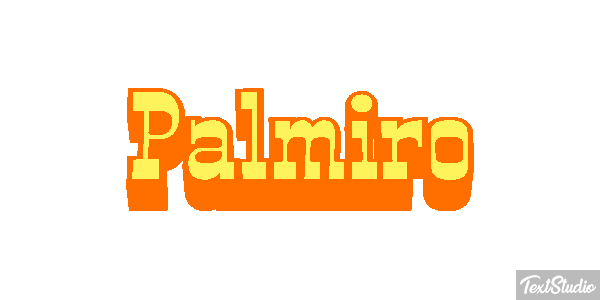 Palmiro Effetto testo