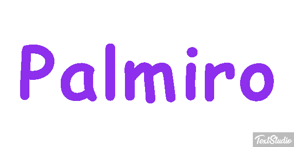 Palmiro Effetto testo