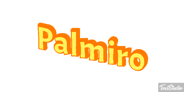 Palmiro Effetto testo