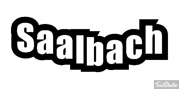 Saalbach Efekt tekstowy