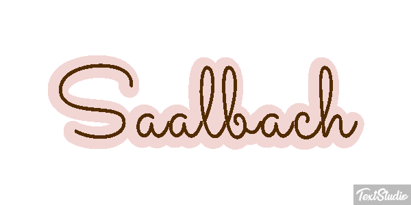 Saalbach Efekt tekstowy