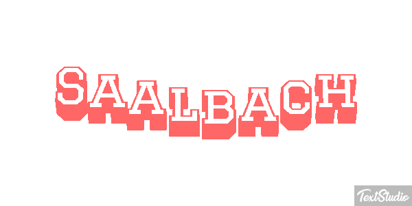 Saalbach Efekt tekstowy