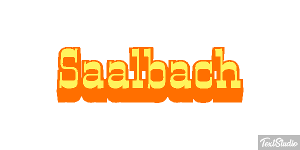 Saalbach Efekt tekstowy