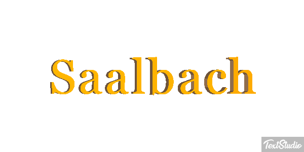 Saalbach Efekt tekstowy