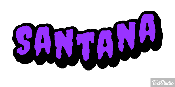Santana Text effect