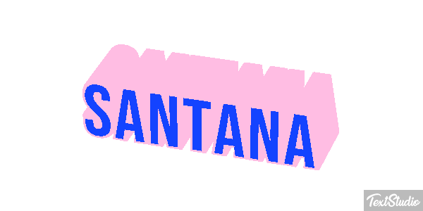 Santana Text effect