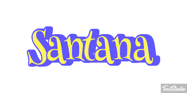 Santana Text effect