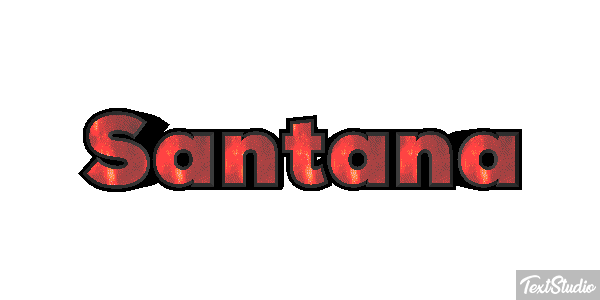 Santana Text effect