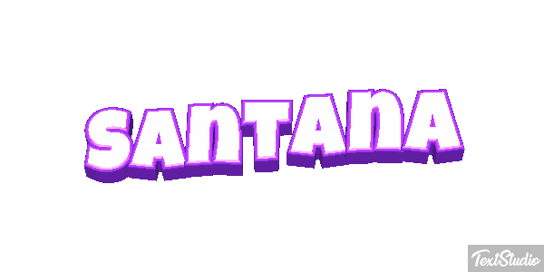 Santana Text effect