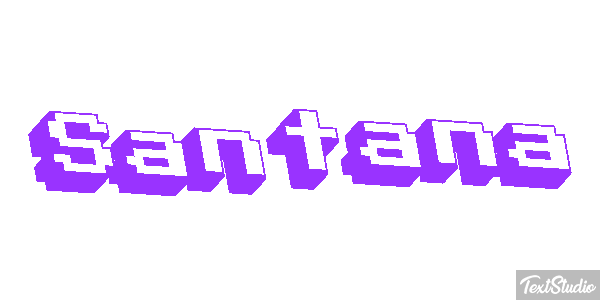 Santana Text effect