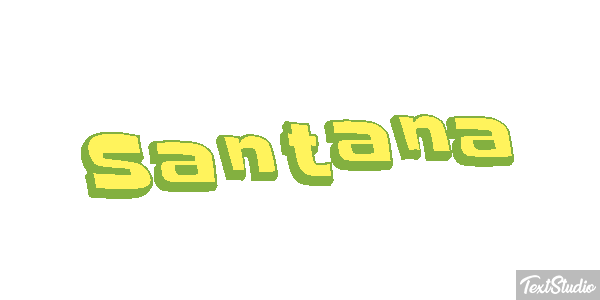 Santana Text effect