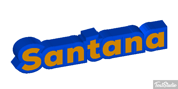 Santana Text effect