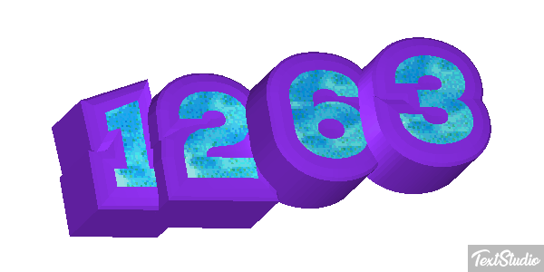 1263 Text effect