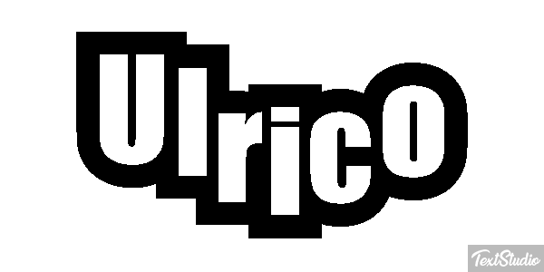 Ulrico Текстовый эффект
