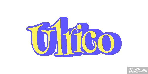 Ulrico Текстовый эффект