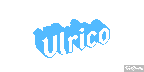 Ulrico Текстовый эффект