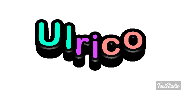 Ulrico Текстовый эффект