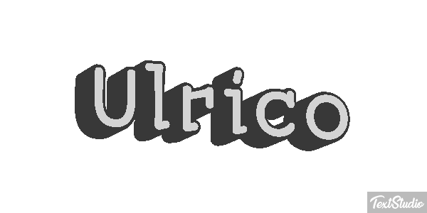Ulrico Текстовый эффект