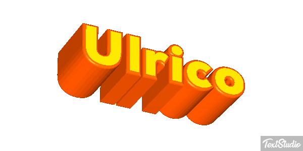 Ulrico Текстовый эффект