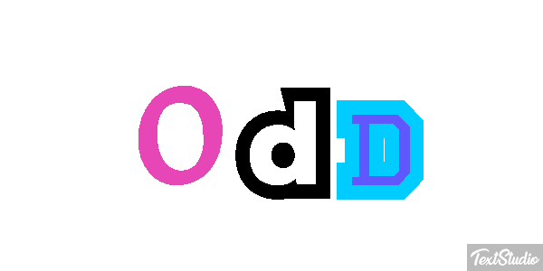 Odd Texteffekt