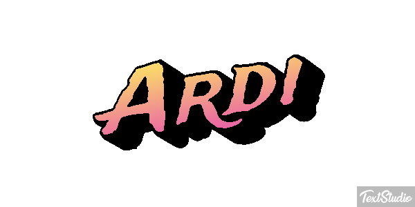 Ardi Text effect